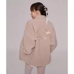 SPAO 먼작귀 덤블 플리스YELLOW SPFZF49U01