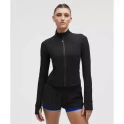 LULULEMON 라이트웨이트 UV 프로텍션 러닝 재킷 BLK 5907031 LW3FFDS-0001