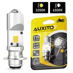 모토 램프용 전구 라이트 듀얼 컬러 화이트 옐 오토바이 헤드라이트