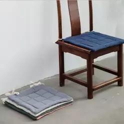 아트박스 홈앳 얇은 무지 면 의자 방석