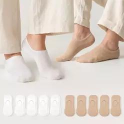 [레노마 언더웨어]레노마 여성 마이크로화이버 덧신 양말 5족 세트