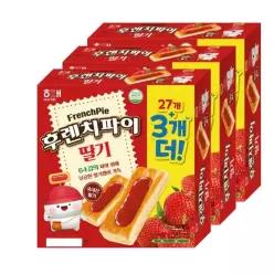 해태제과 후렌치파이 딸기 27+3 x 3개