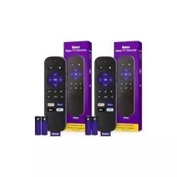 Roku TV 리모컨 공식 제조사 제품 간편한 설정 및 기본 앱 바로가기 RokuTV 모델 전용 교체 플레이어 아님2
