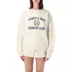 컨트리 클럽 바시티 크루넥 맨투맨 ST09876218WH37 3911