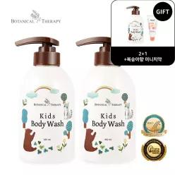 [2+1+미니치약 증.정][보타니컬테라피] 키즈 바디워시 450ml