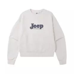 JEEP 지프 우먼 세리프 빅로고 맨투맨 JR5TSF844IV