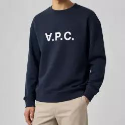 A.P.C 엘리엇 로고 맨투맨 COFDX H27836 I 3759191