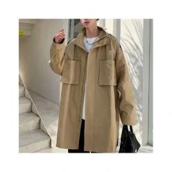 정품발송 _잡화 라일리 Rly 남자 루즈핏 간절기 트렌드 트렌치코트 1P 데일리 자 353099