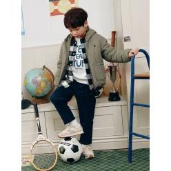 [백화점정품] 빈폴 키즈 BEANPOLE KIDS 항아리 퀼팅 후드 패딩 점퍼 - 카키 BI5938U04H YBB713