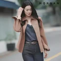 모르간 26FW FAUX 스웨이드셔츠 [런칭 가격 69,900원]