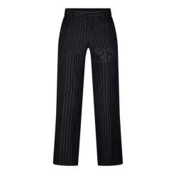 Off White 오프 화이트 핀스트라이프 슬림 핏 바지 - 살로네 7753275
