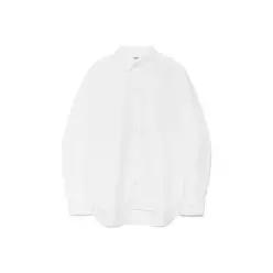 [국내백화점 매장정품] 글로니 GLOWNY G CLASSIC EMBROIDERED BUTTON-UP SHIRT (WHITE) GC26SPSH0010WH 108