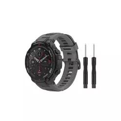 MoKo Sport Band Compatible with Amazfit T-Rex/T-Rex Pro, Dark Gray 436343
