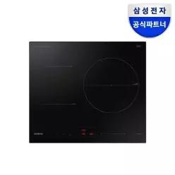 삼성전자 NZ63B4026AK 3구 인덕션 빌트인 전기레인지 듀얼링 대화구