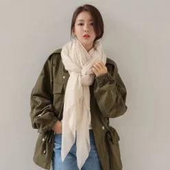사계절 여성 데일리 롱 스카프 부드럽고 네추럴 긴 가을 겨울 봄 패션 코디 예쁜 아이템