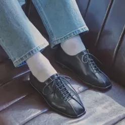 플로리다 스튜디오 플로리다스튜디오 FL3324 윌로 레이스업 더비 블랙 - BLACK