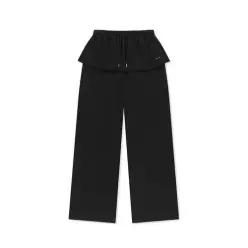 MATIN KIM LAYERED SKIRT JERSEY PANTS IN BLACK 6201732 MK2634PT004MBB