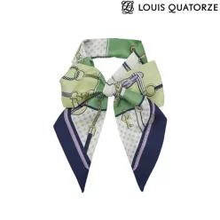루이까또즈 LOUIS QUATORZE (2DSM591GR) 실크 방도스카프 애니 그린 215803