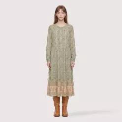 써스데이아일랜드 정상가 299,000원 보더믹스 플라워 원피스_T266MOP157W