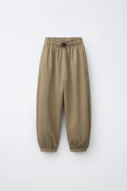 ZARA 벌룬 플러시 팬츠 - 라이트 브라운 0039/771/730 648174