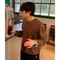매장정품 르아르 LEIRE 소프트 레이어 라운드 니트 [브라운] L26SPKN00303 309526