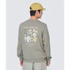 어패럴 SNOW PEAK APPAREL 트로피컬 그래픽 맨투맨 (S24FUFHT64) Khaki Gray 4322669 S24FUFH