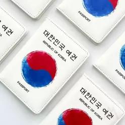 [라일리] Rly 여권케이스 태극기 캐릭터 여권커버