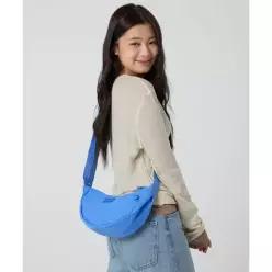 JANSPORT 언페이즈드 크로스바디 스몰 SOFT NYLON AZUL BLUE