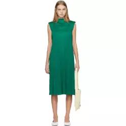 [이세이미야케]Green Monthly Colors November Midi Dress 261941F054001