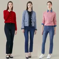 [뱅뱅]22FW 여성 스트레치 밴딩 데님 3종