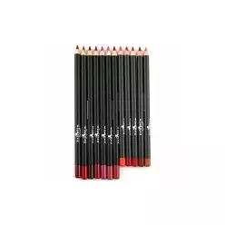 12pc Italia Deluxe Ultra Fine Lip Liner set of 12 color 448746