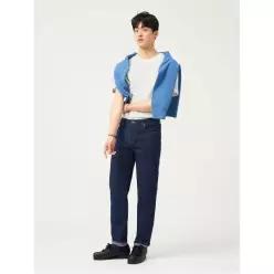 [빈폴멘] 슬림 여름 데님 팬츠 - 네이비 (BC5321C81R)