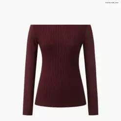 데상트 골프 [양말증정]아크먼트(ACMT) 여성 3D 모크넥 풀오버/Wine_DR41WFKPO2 LE12
