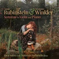 [CD] Luca Sanzo 안톤 루빈스타인 / 알렉산드르 윙클러: 비올라 소나타 (Rubinstein & Winkler: Sonatas For Viola and Piano) (이달의 클래식 CD )