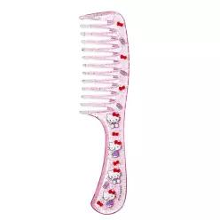 산리오 헬로키티 클리어 심플빗 대형 캐릭터 머리빗 헤어빗