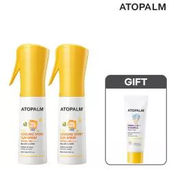 키즈 쿨링 스포츠 선스프레이 100mlx2개 (GIFT 키즈 샴푸 20ml)