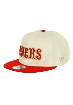 뉴에라 샌프란시스코 49ers NFL 75주년 사이드패치 9FIFTY 스냅백 - 캡 흰색 7483947