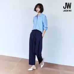 제이슨우 NEW Rowen 라이트 크롭 라운드 턱팬츠 (4 COLORS) [런칭 가격 69,900원]