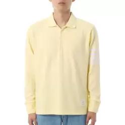 THOM BROWNE 26FW 피케 4-바 롱슬리브 폴로 MJP137G 07976 740 4216439