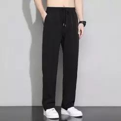 [라일리의류] Rly 일자핏 바지 얇은 슬림 면바지 슬랙스 운동복