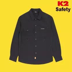 K2세이프티 SH-2403 메쉬 긴팔셔츠 블랙
