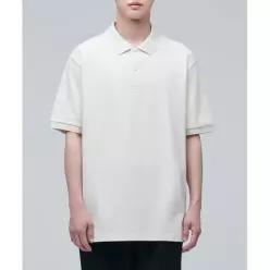무신사 스탠다드 MUSINSA STANDARD 릴렉스 핏 피케 폴로 셔츠 [크림] 2245293 MMJTP6Z0