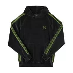 니들스 후드 RW324 C-Black 벨루어 트랙 남성후드티 당일발송