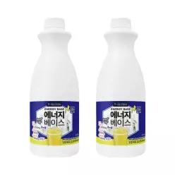 메가커피 더캐럿 에너지 베이스(설탕버전) 1000ml 2개세트
