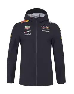Castore Red Bull Racing F1 2025 팀 레인 재킷, 네이비, XXL