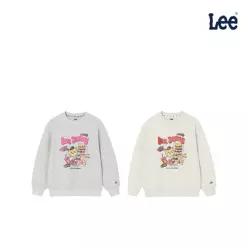 [롯데백화점]리키즈 키즈 베어LEE 그래픽 맨투맨 LK2601CR14