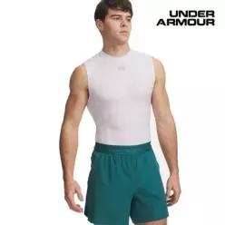 남성 HeatGear 엘리트 컴프레션 슬리브리스 6015380-100