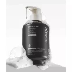 매장정품 LILYEVE [하하 PICK]그로우턴 카페인 블랙 샴푸 500ml 1개