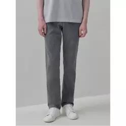 GLXY GALAXY LIFESTYLE 갤럭시라이프스타일 피그먼트 컬러 데님 팬츠 그레이 GC5321E123 427007