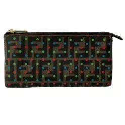 미국 Fendi Zucca 7N0038 다크 브라운 멀티 PVC 파우치 227553954550